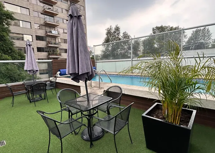 Hermoso Depto C/alberca Y Gym Polanco Apartment